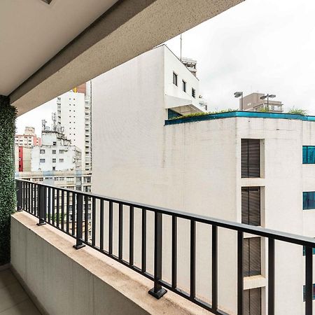 Ms906 Studio Aconchegante Na Bela Vista Com Vaga São Paulo Kültér fotó