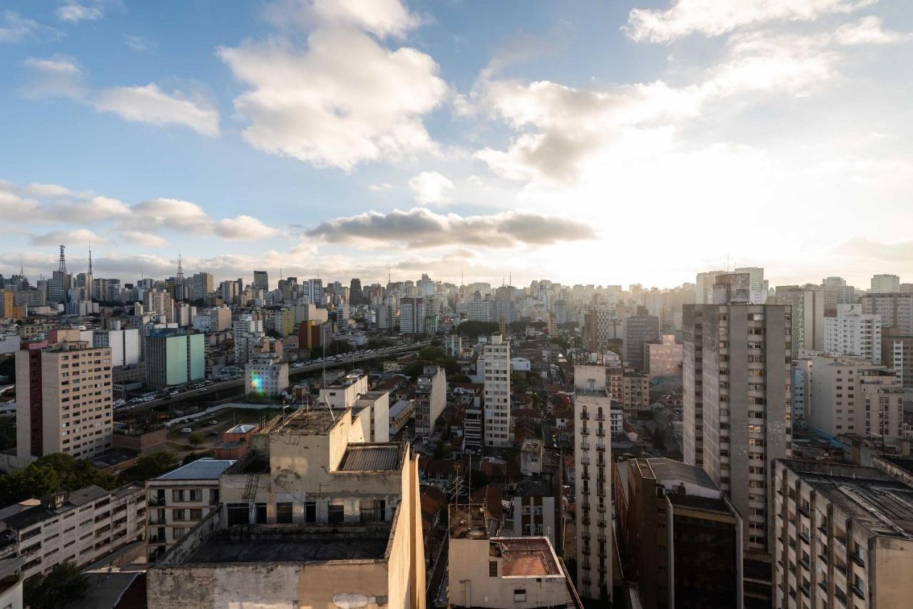 Ms906 Studio Aconchegante Na Bela Vista Com Vaga São Paulo Kültér fotó