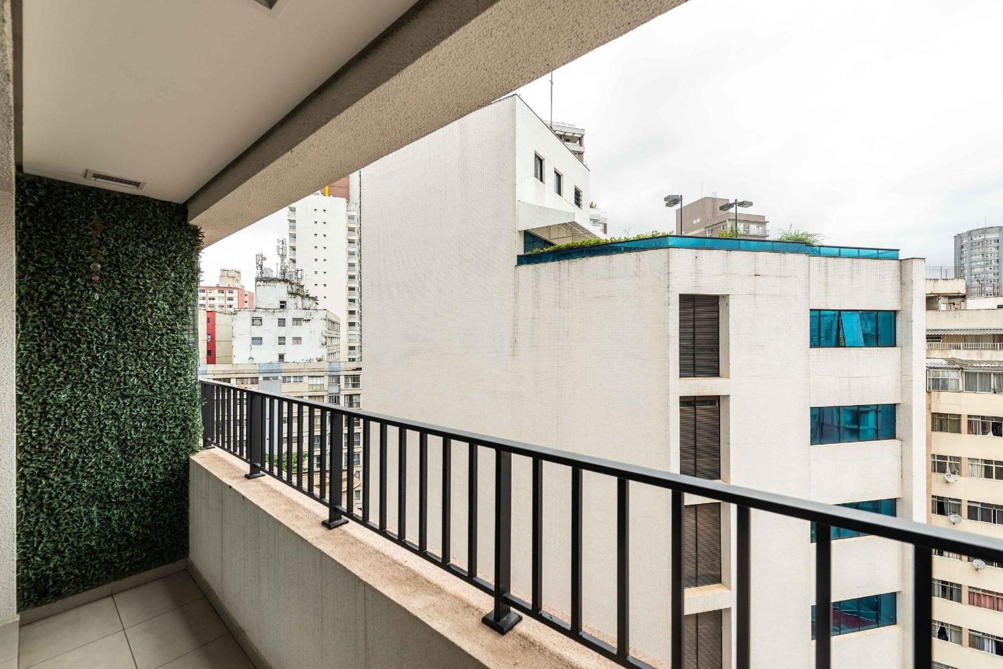 Ms906 Studio Aconchegante Na Bela Vista Com Vaga São Paulo Kültér fotó