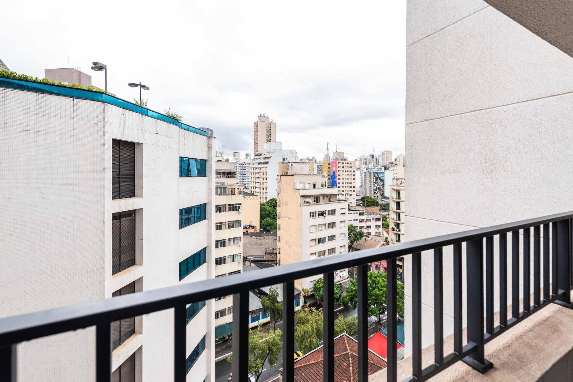 Ms906 Studio Aconchegante Na Bela Vista Com Vaga São Paulo Kültér fotó