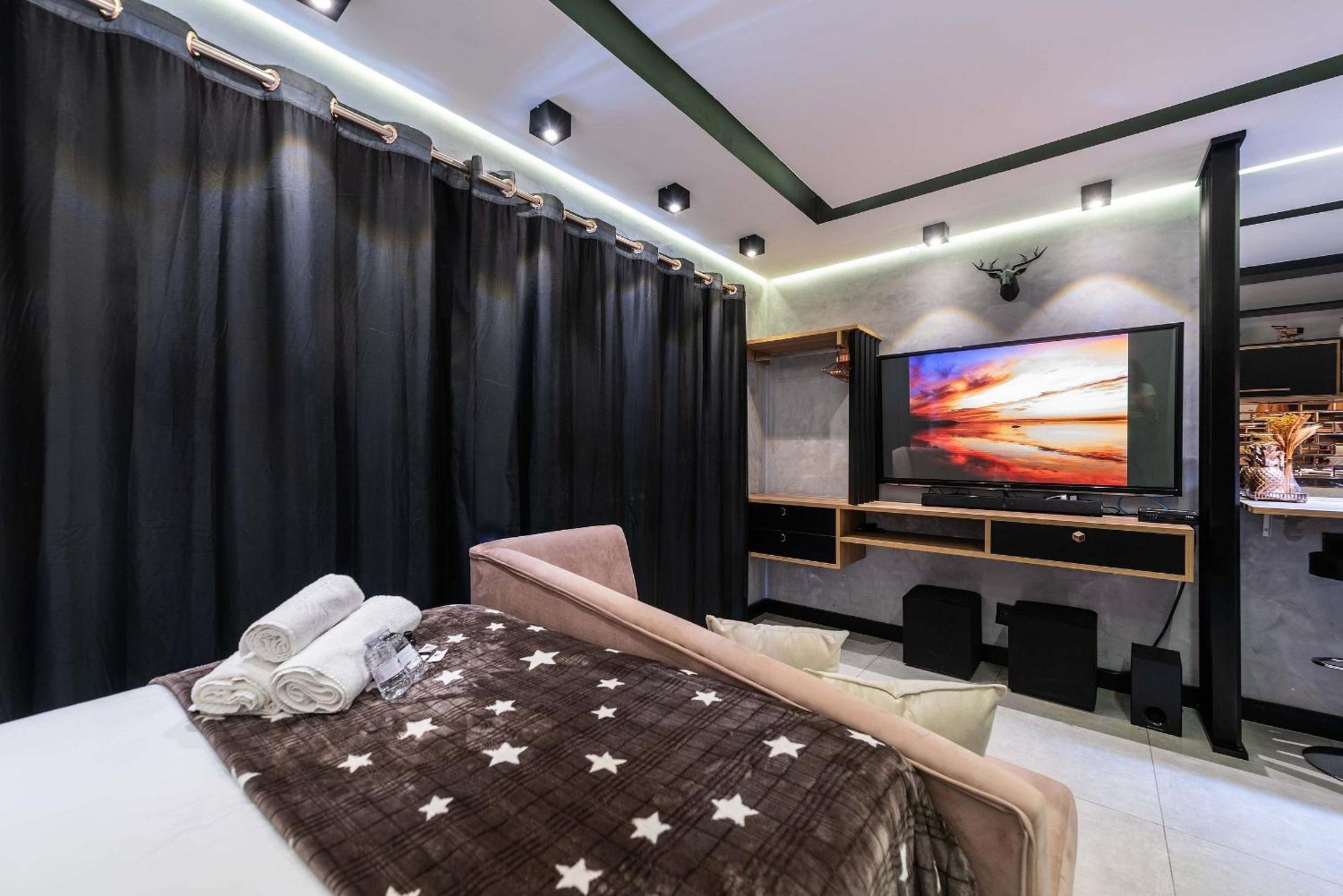Ms906 Studio Aconchegante Na Bela Vista Com Vaga São Paulo Kültér fotó